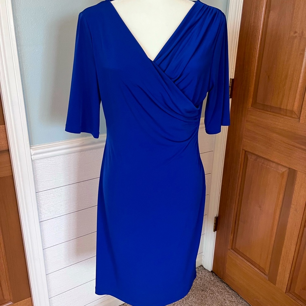 Flattering Little blue Dress by Connected Apparel. NWOT